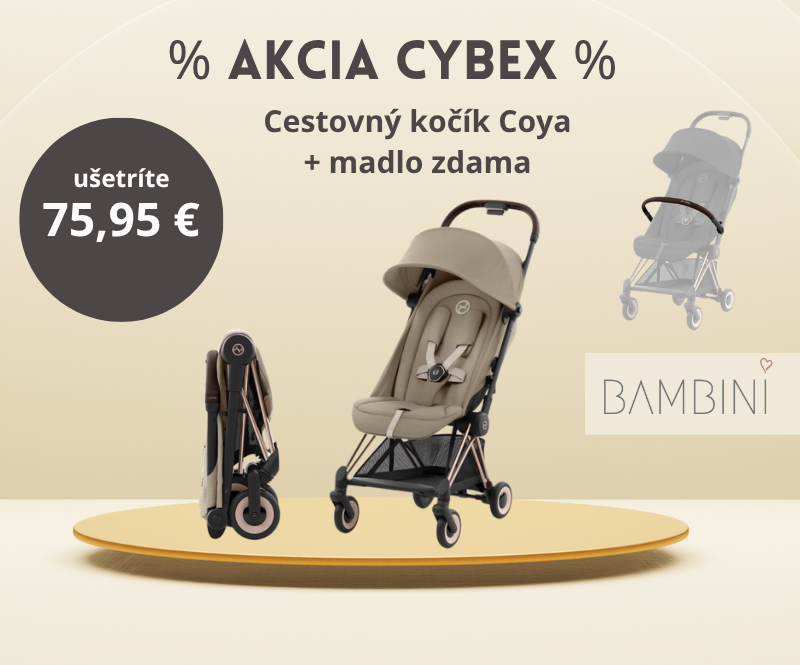 a akcia cybex coya s madlom zdarma